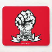 Goju Ryu Fist logo Muismat (Voorkant)