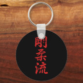 Goju Ryu Karate in distress voor Karate Gi Karatek Sleutelhanger (Voorkant)