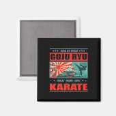 Goju Ryu Karate Kanji Magneet (Voorkant / Achterkant)