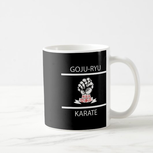Goju-ryu Karate Koffiemok (Rechts)