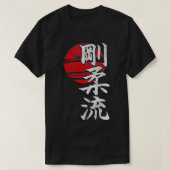 Goju Ryu Karate Stijl Sun KangiMartial Arts Dojo G T-shirt (Design voorkant)