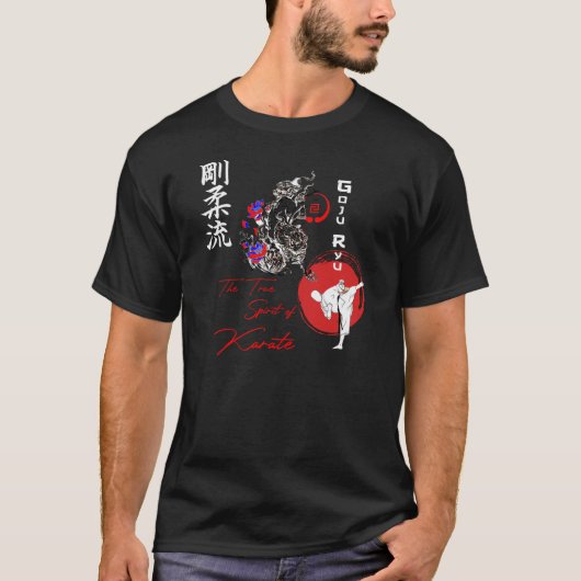 Goju Ryu Karate True Spirit T-Shirt (Voorkant)