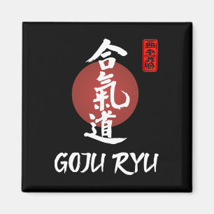 Goju Ryu Karate Uniform Goju Ryu Uniform Calligrap Magneet