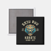 Goju Ryu Martial Arts Kleding Co. Goju Ryu Karate Magneet (Voorkant / Achterkant)
