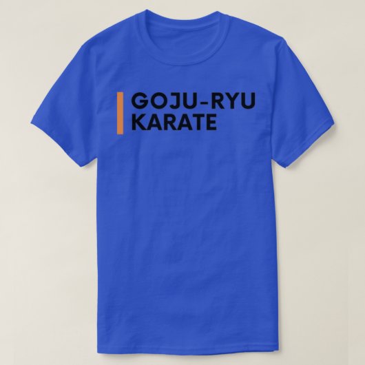 GoJuRyu Oranje T-shirt (Design voorkant)