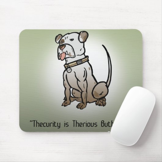 gok en gok "Security Chance" Mousepad Muismat (Met muis)