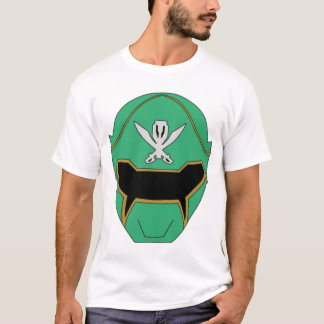 Gokai Super Mega Groene Helm Overhemd T-shirt