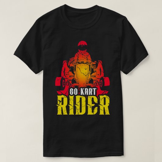 GoKart Rider7 T-shirt (Design voorkant)