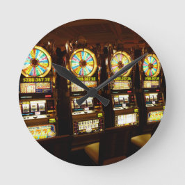 Gokautomaat Eénarmige Bandiet Geld Las Vegas Ronde Klok