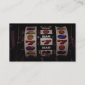 Gokautomaten Visitekaartje (Achterkant)