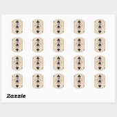 gokclown ronde sticker (Vel)