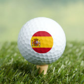 Gokf / Vlag / Bandera de España Golfballen (Insitu Shirt)