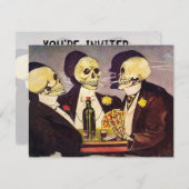  gokkeletten Poker Party Kaart (Voorkant / Achterkant)