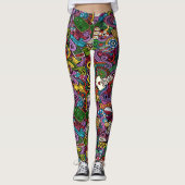 Gokken Casino Pop Mode Leggings (Voorkant)