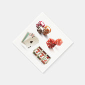 Gokken Dice Card Deck Verjaardagsfeest Servet (Hoek)