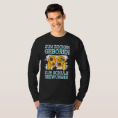 Gokken geboren op school forceerde console PS5 gam T-shirt (Voorkant volledig)