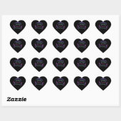 Gokken is mijn Valentijn Hart Sticker (Vel)