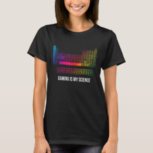 Gokken is mijn wetenschapskeuze met een toetsenbor t-shirt