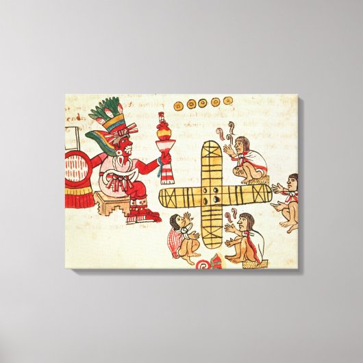 Gokken Patoli en de god Canvas Afdruk (Voorkant)