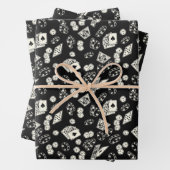 Gokken Poker Straight Flush Kaarten Dice Inpakpapier Vel (In situ)