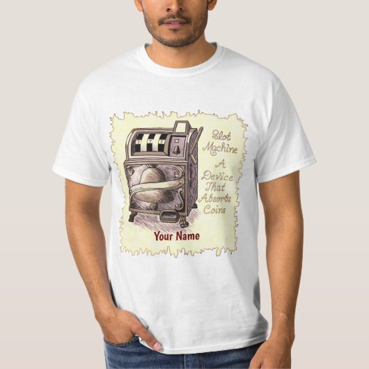 Gokken Rode Bel slots T-shirt (Voorkant)