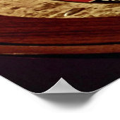 Gokken, roulette poster (Hoek)