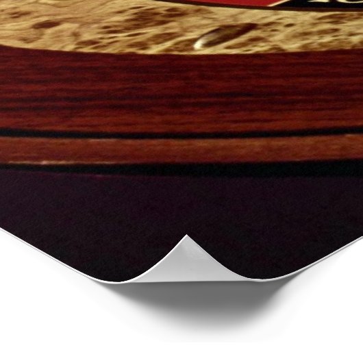 Gokken, roulette poster (Hoek)