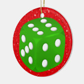 Gokken - Vegas Keramisch Ornament (Links)