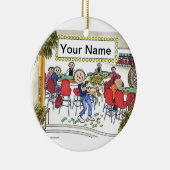 Gokker - Mannelijk Keramisch Ornament (Rechts)