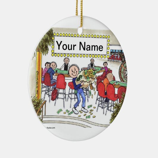 Gokker - Mannelijk Keramisch Ornament (Rechts)