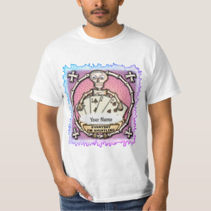 Gokker Skelet Poker T-Shirt
