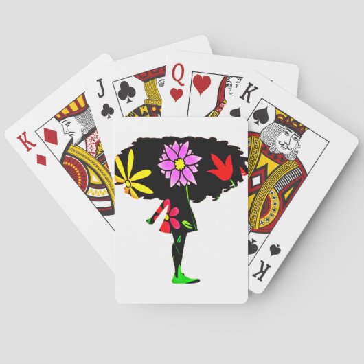 Gokkers die Kaarten spelen (Achterkant)