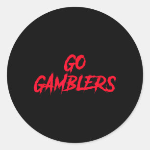 Gokkers Houston Football Tailgate Ronde Sticker