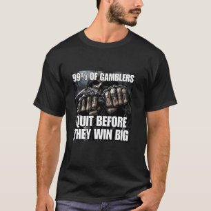 Gokkers stoppen met grappige cringe hard skelet me t-shirt