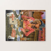 Gokko Cowgirl Legpuzzel (Horizontaal)