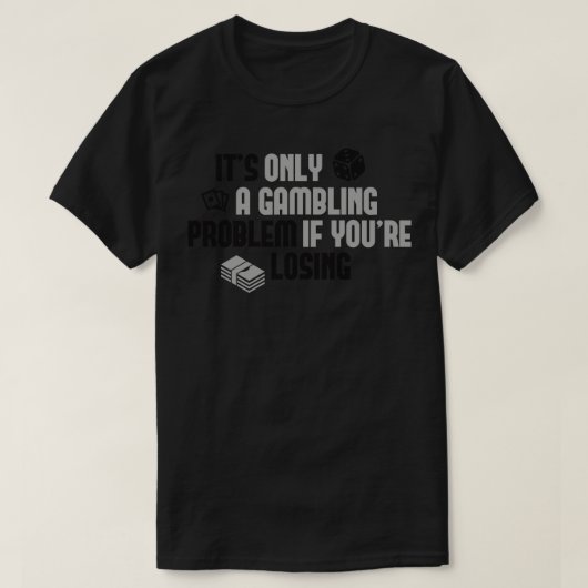 Gokprobleem 1 t-shirt (Design voorkant)