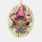 Gokprobleem gnoom keramisch ornament (Rechts)