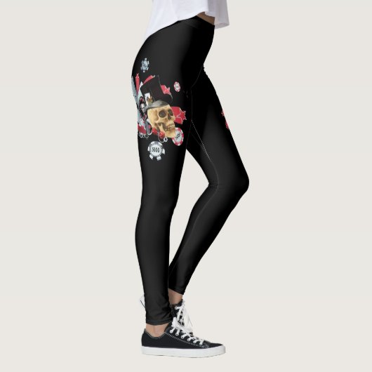 Gokschedel Leggings (Rechts)