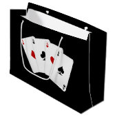 Gokspel met grote cadeau van Aces Large Cadeautasje (Voorkant Gekanteld)