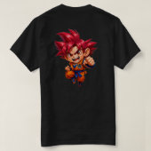 Goku God Mode « madebyb1 » T-shirt (Design achterkant)