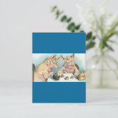 Gokvarkens Briefkaart (Staand voorkant)