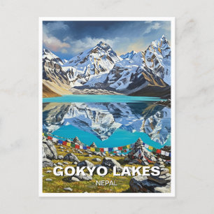 Gokyo Lakes Nepal Briefkaart