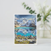 Gokyo Lakes Nepal Briefkaart (Staand voorkant)