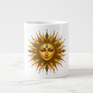 Gol Bano Collectie Perzische Gouden Zon Wandschi Grote Koffiekop