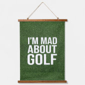 Gol Grappige quotes voor golfer Hangend Wandkleed (Voorkant 2)