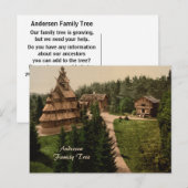 Gol Stave Church, Oslo, Noorwegen Briefkaart (Voorkant / Achterkant)