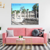 Golan Katzrin Synagogue Canvas Afdruk (Insitu (Woonkamer))
