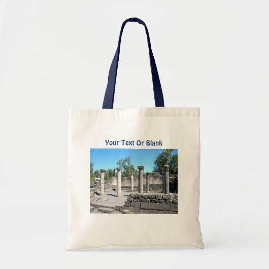 Golan Katzrin Synagogue Tote Bag (Voorkant)