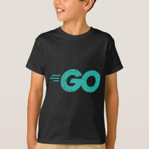 Golang Go programmeertaal - Go logo voor Go De T-shirt