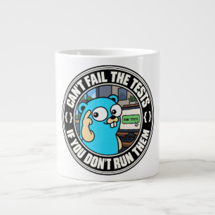 Golang Gopher Test meme Grote Koffiekop